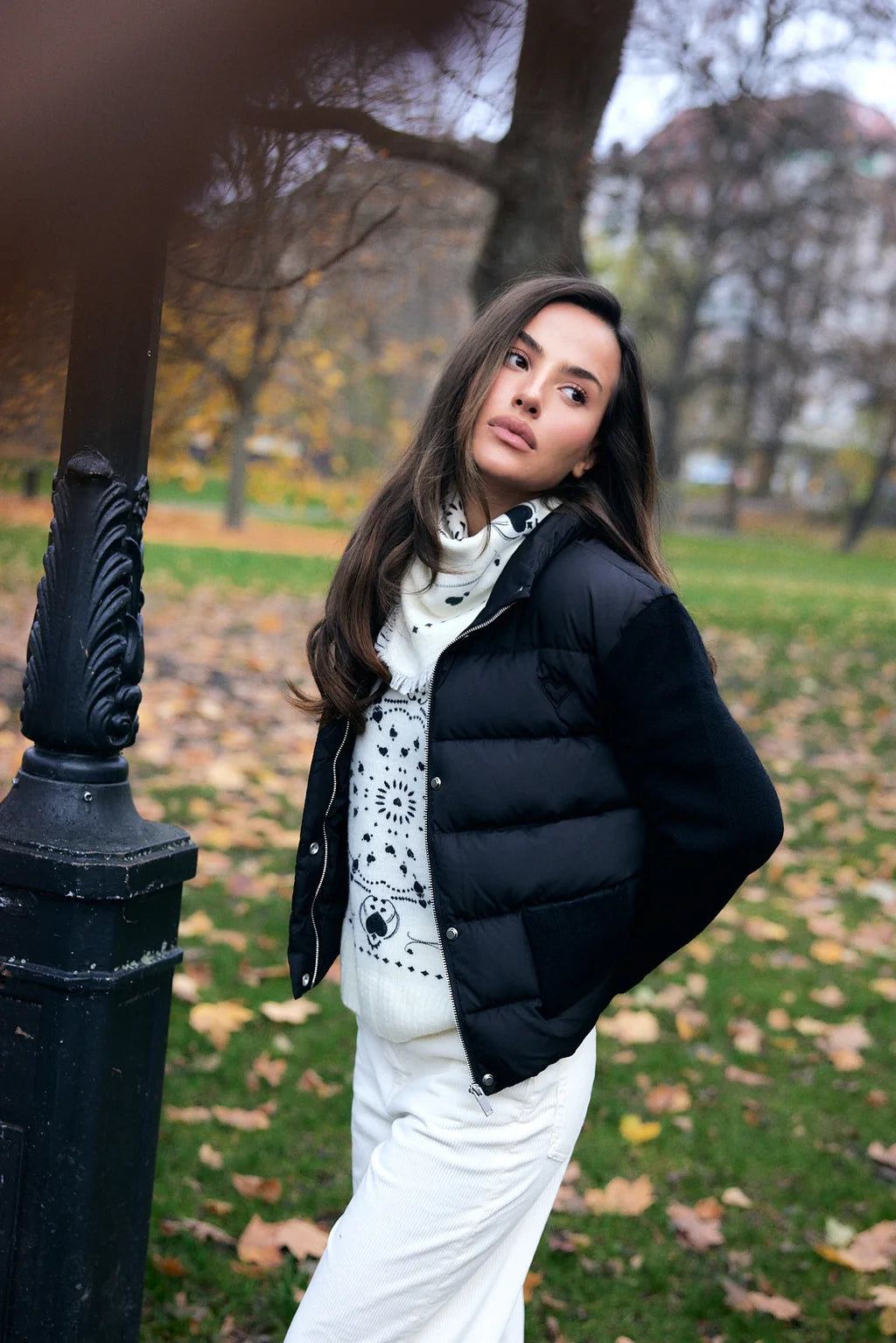 KNITTED PUFFER JACKET