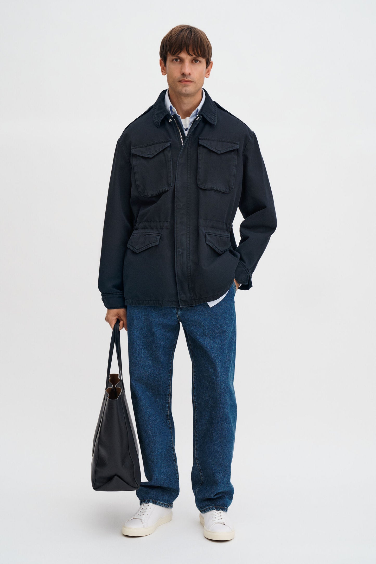 RECYCLED COTTON FIELD JACKET