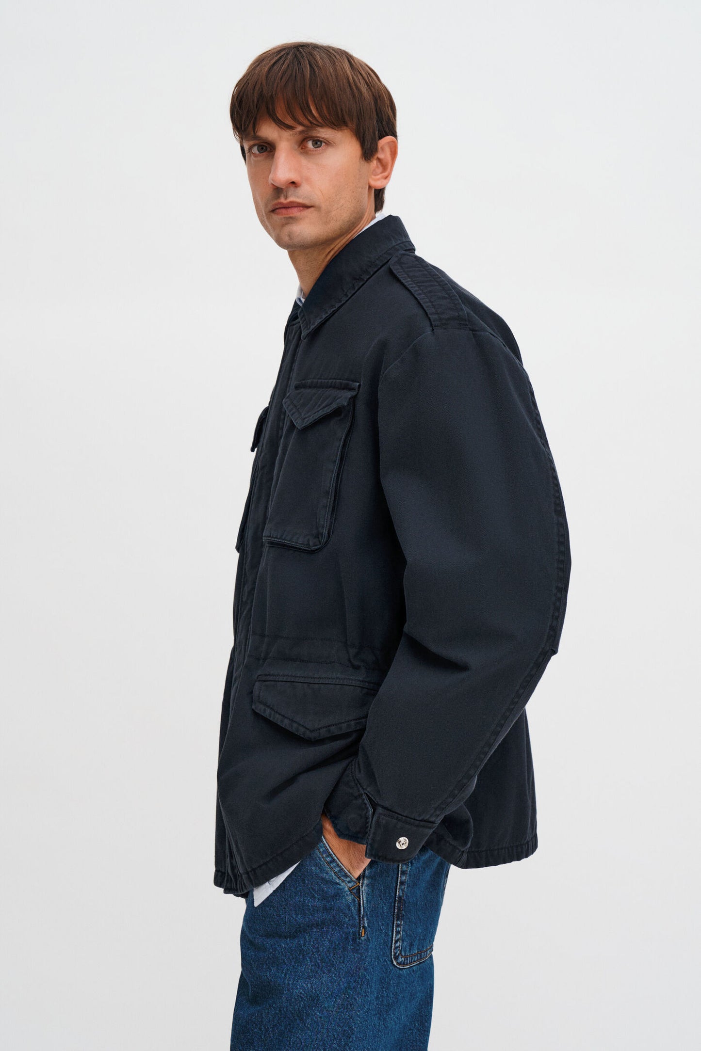 RECYCLED COTTON FIELD JACKET