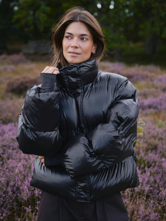 RHEA SHINY PUFFER JACKET