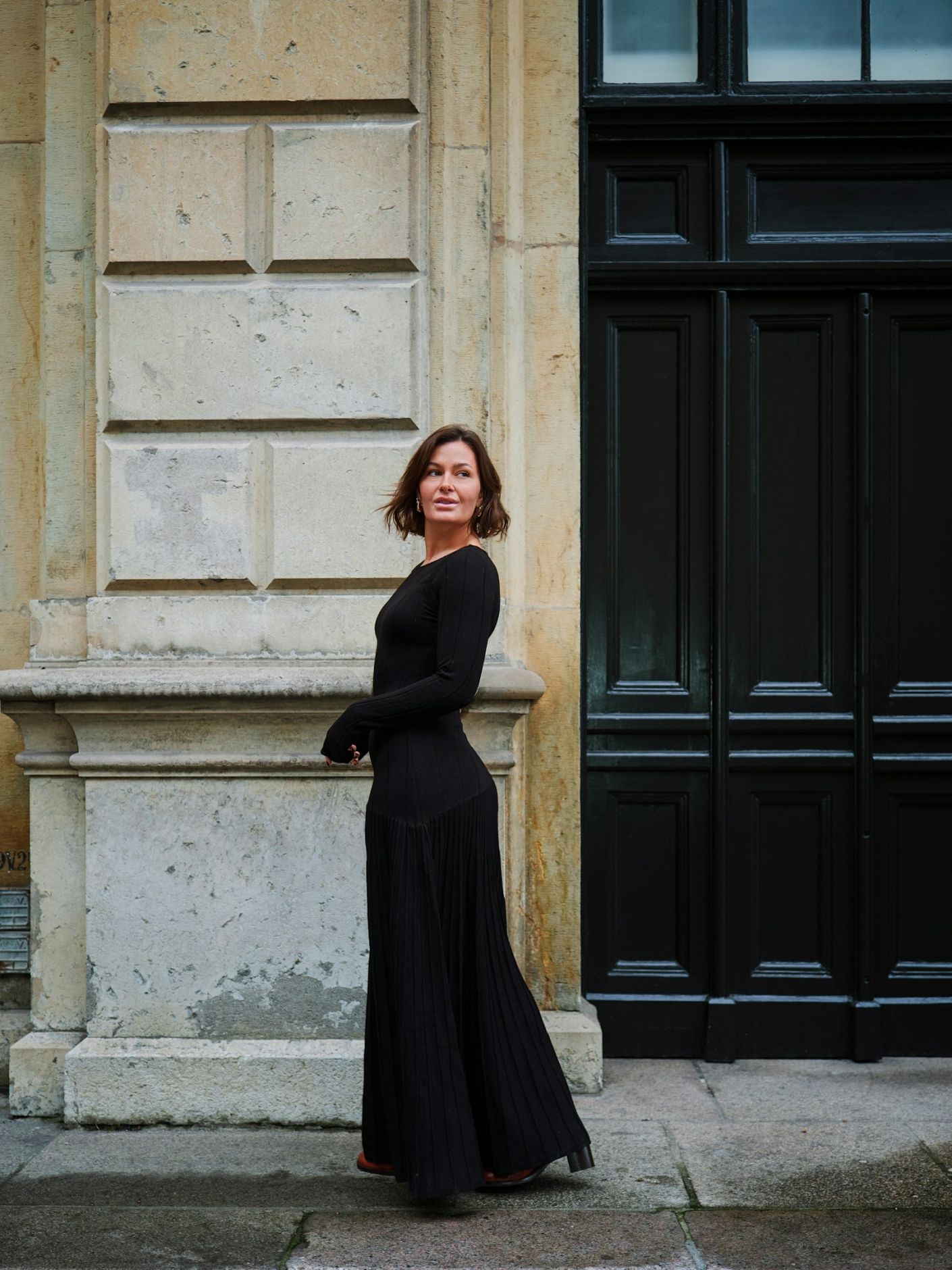 SAGE KNIT DRESS