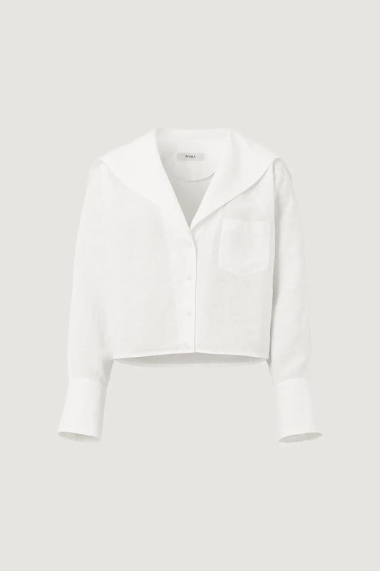 LINEN SAILOR SHIRT