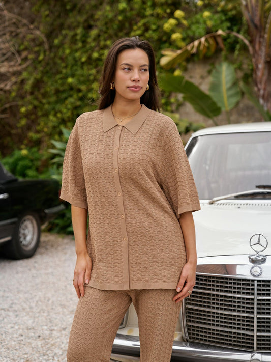 SETTE FINE CROCHET BLOUSE