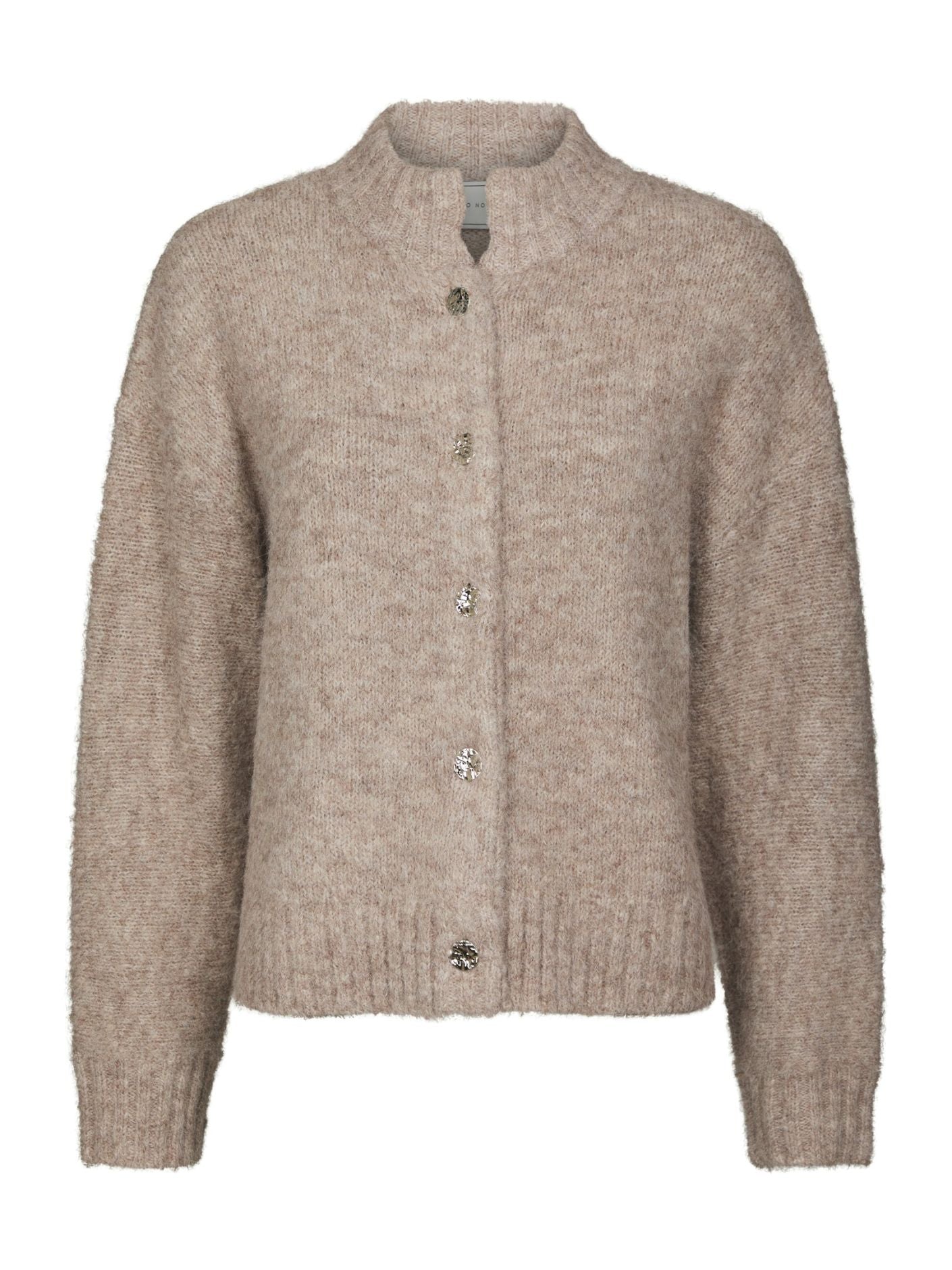TAURA FLUFFY KNIT CARDIGAN