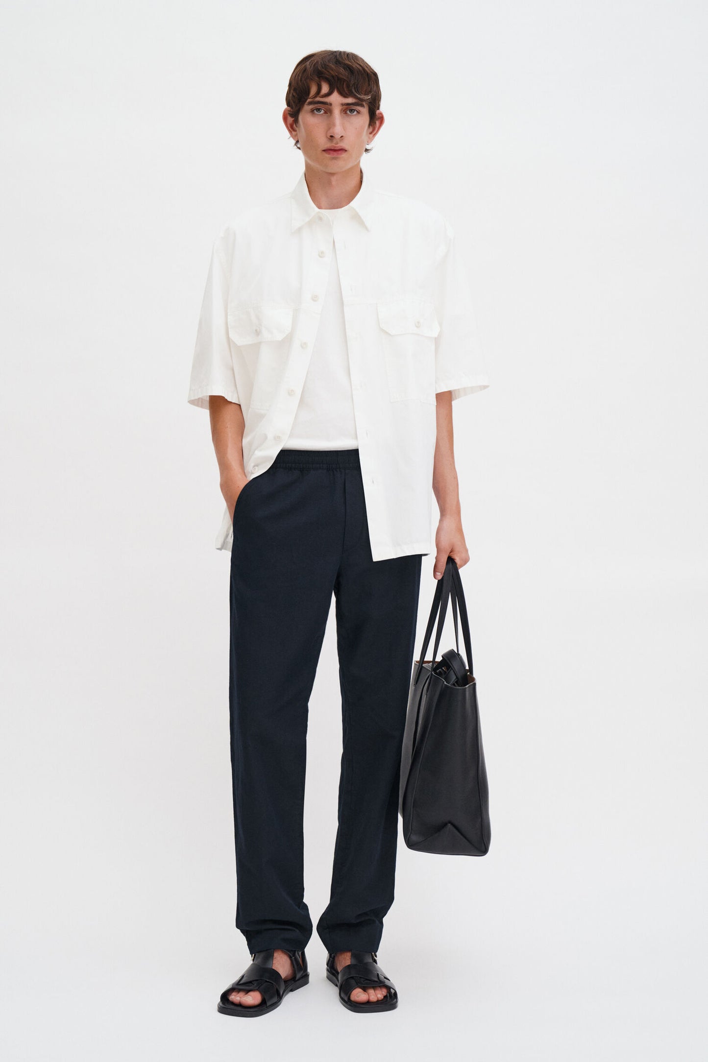 THEO LINEN TROUSERS