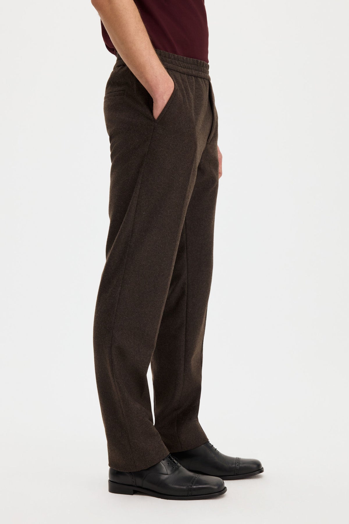 THEO FLANELL TROUSERS