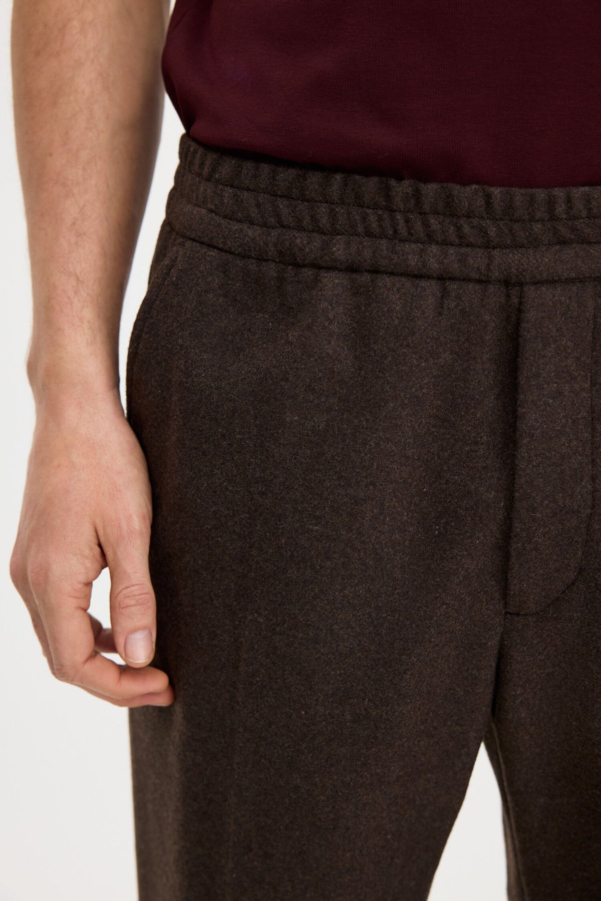 THEO FLANELL TROUSERS