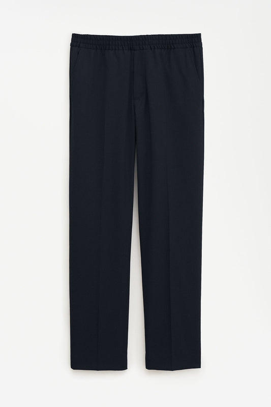 RELAXED WOOL TROUSERS