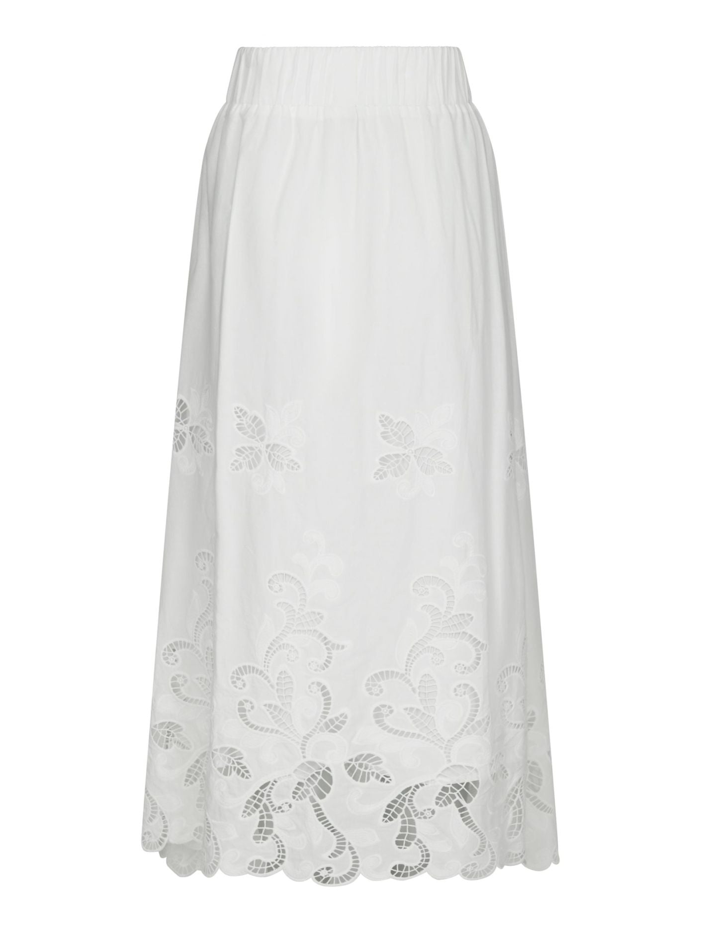 YARA LONG EMB SKIRT